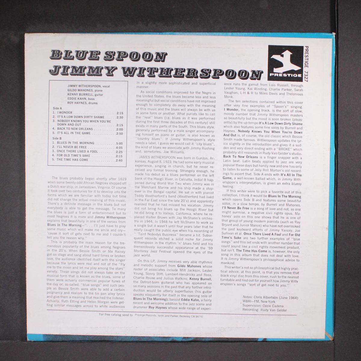 blue spoon by JIMMY WITHERSPOON