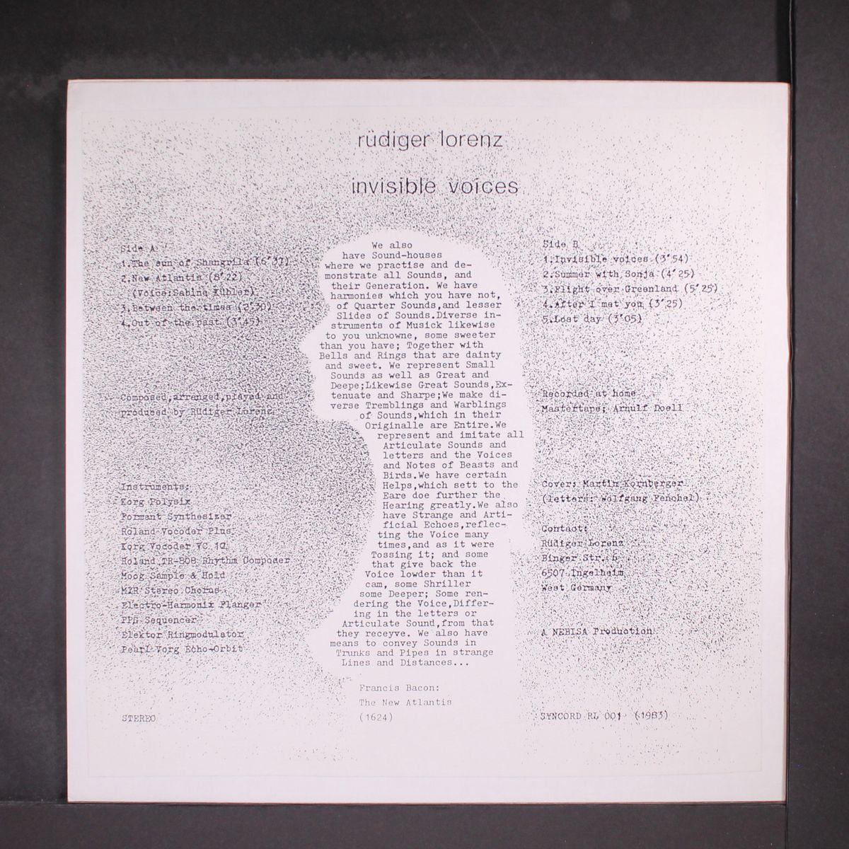 invisible voices by RUDIGER LORENZ