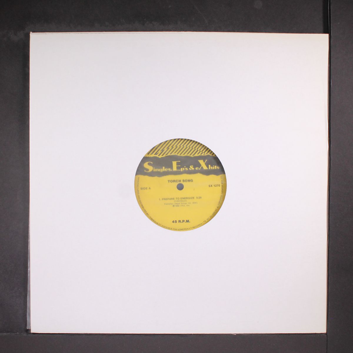 prepare to energize / don't look now by TORCH SONG