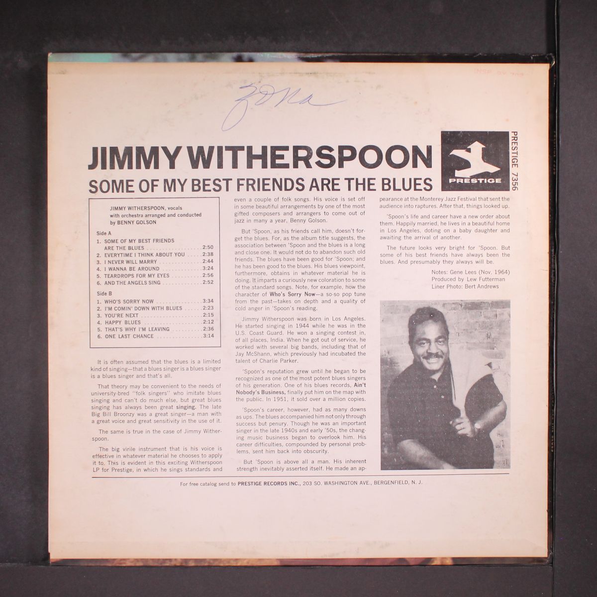 some of my best friends are the blues by JIMMY WITHERSPOON