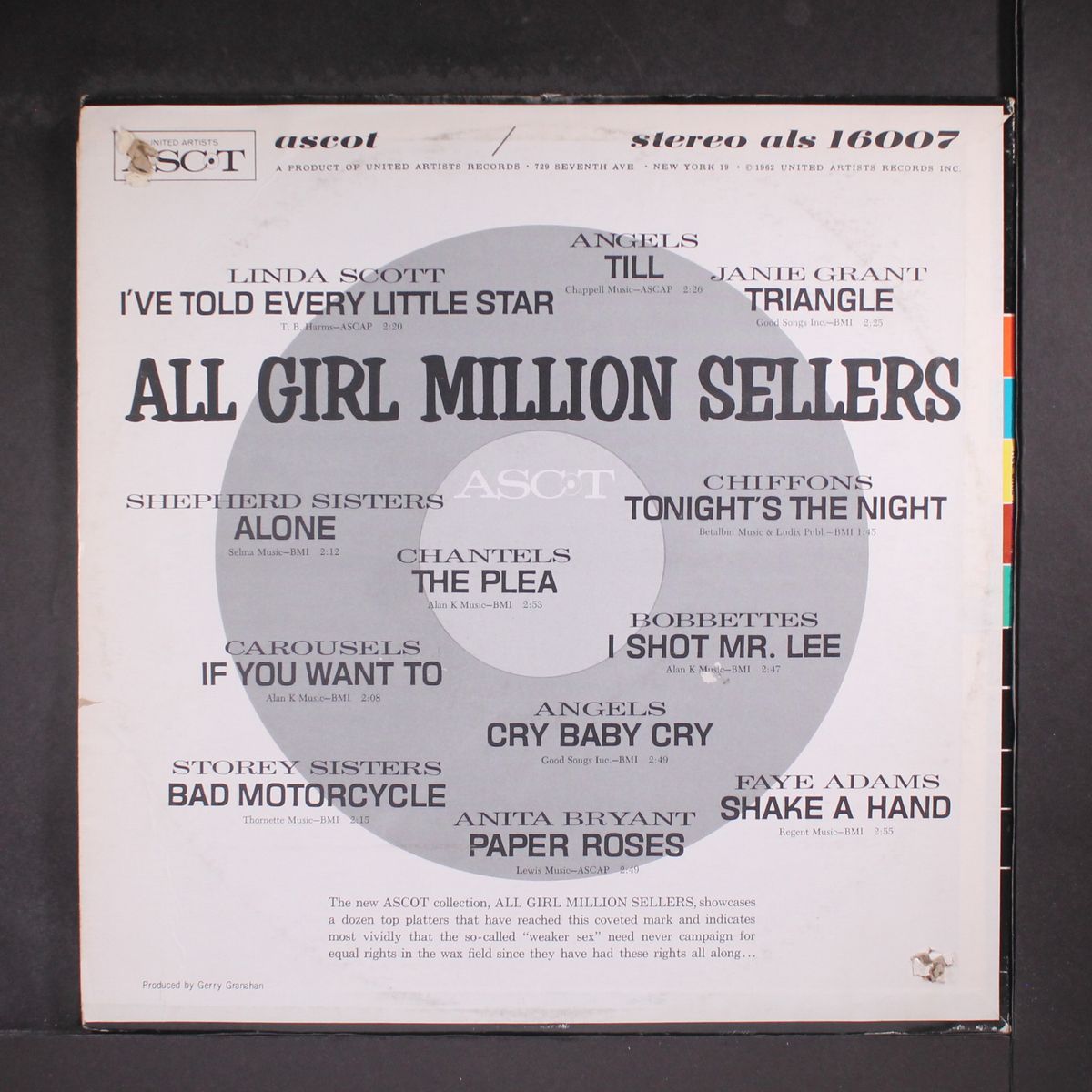 all girl million sellers by VARIOUS