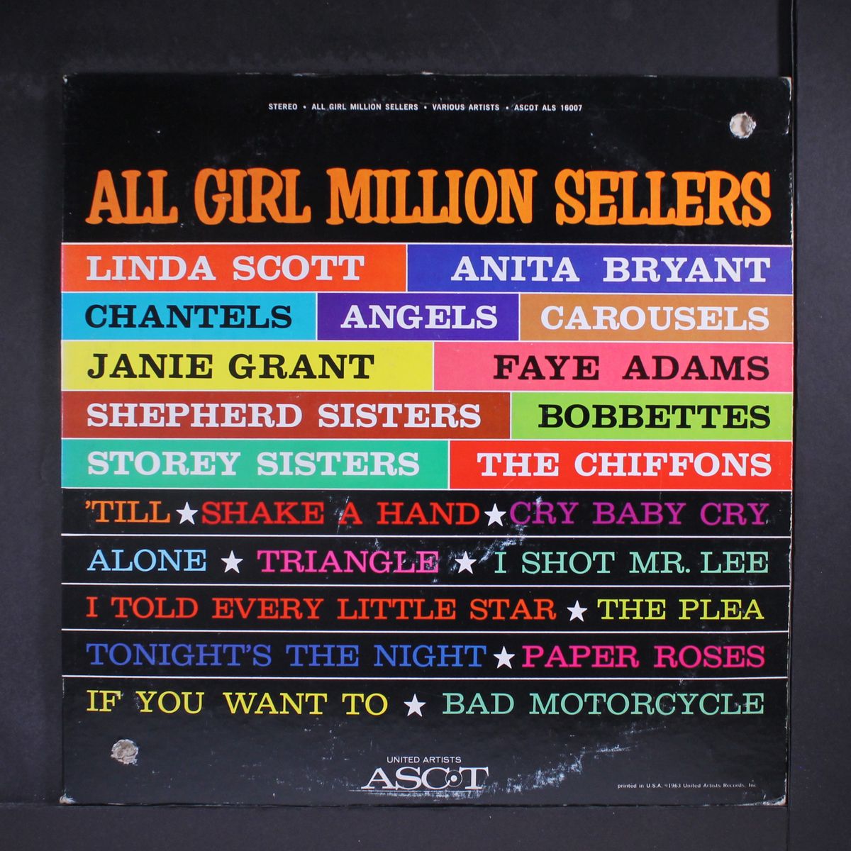 all girl million sellers by VARIOUS