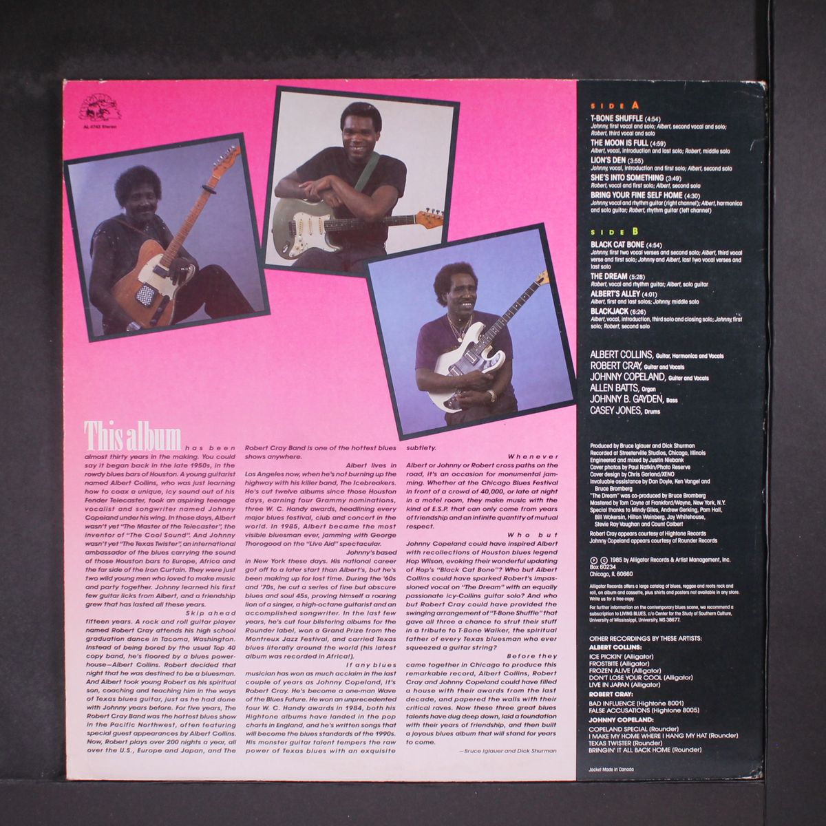 showdown! by ALBERT COLLINS, CRAY & COPELAND