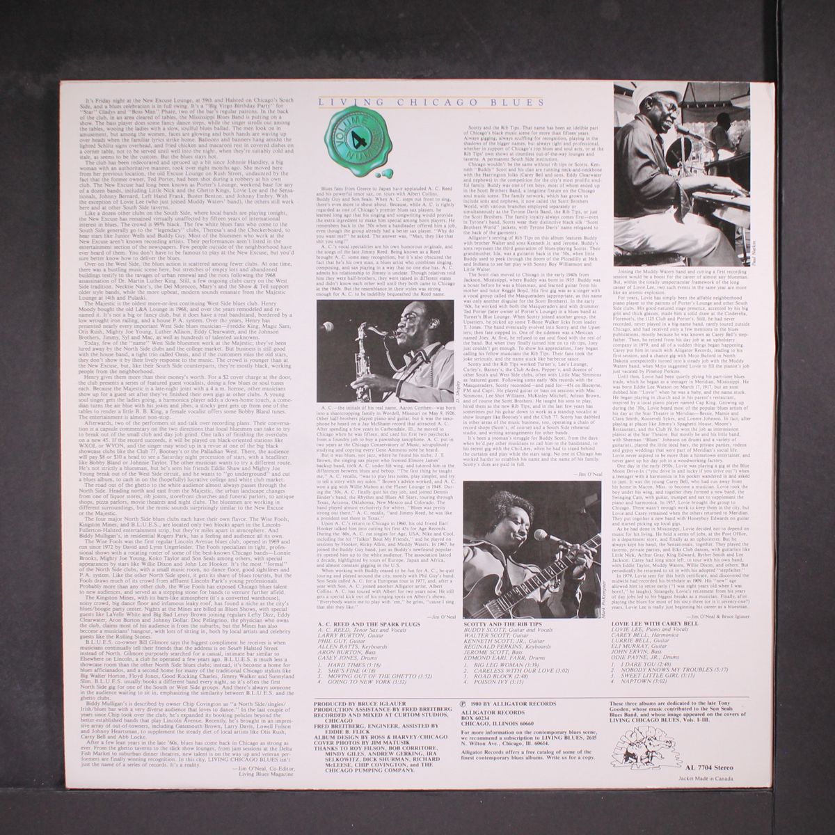 living chicago blues, vol. 4 by VARIOUS