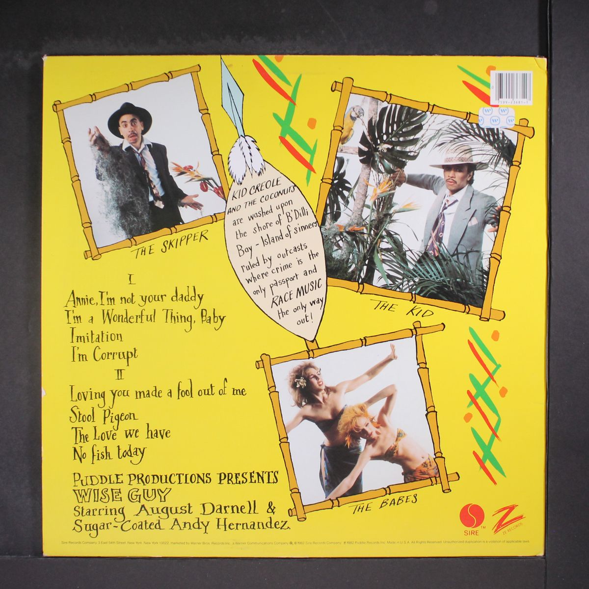 wise guy by KID CREOLE & COCONUTS