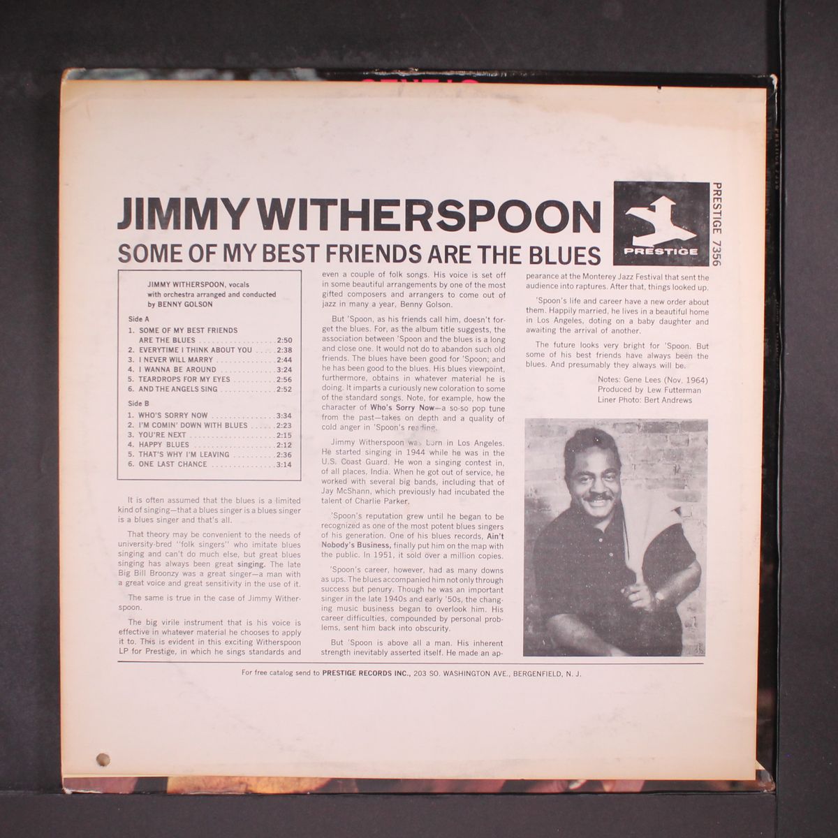 some of my best friends are the blues by JIMMY WITHERSPOON