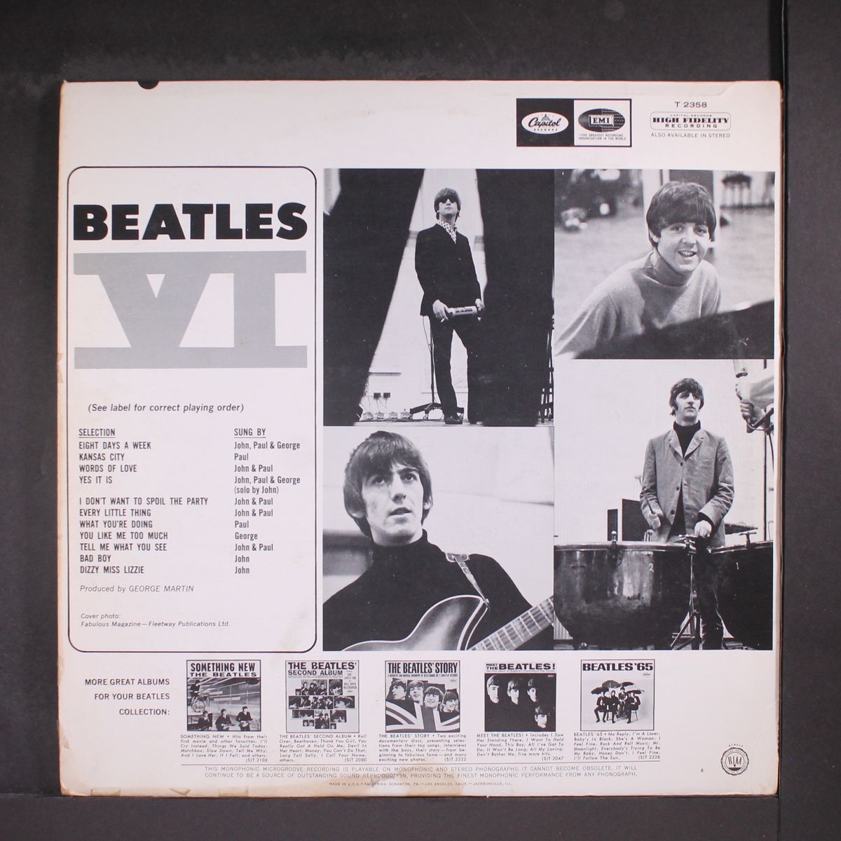 beatles 6 by BEATLES