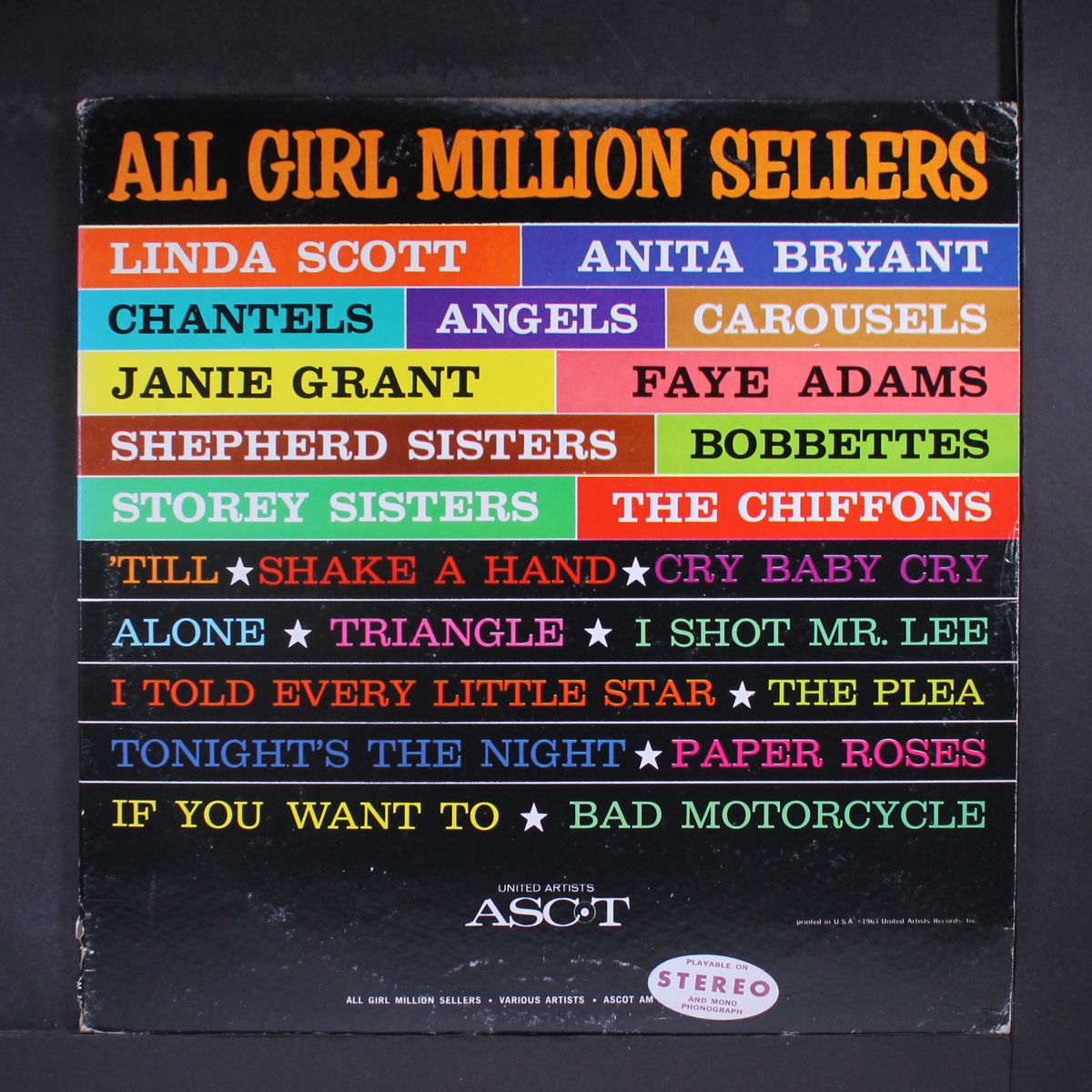 all girl million sellers by VARIOUS