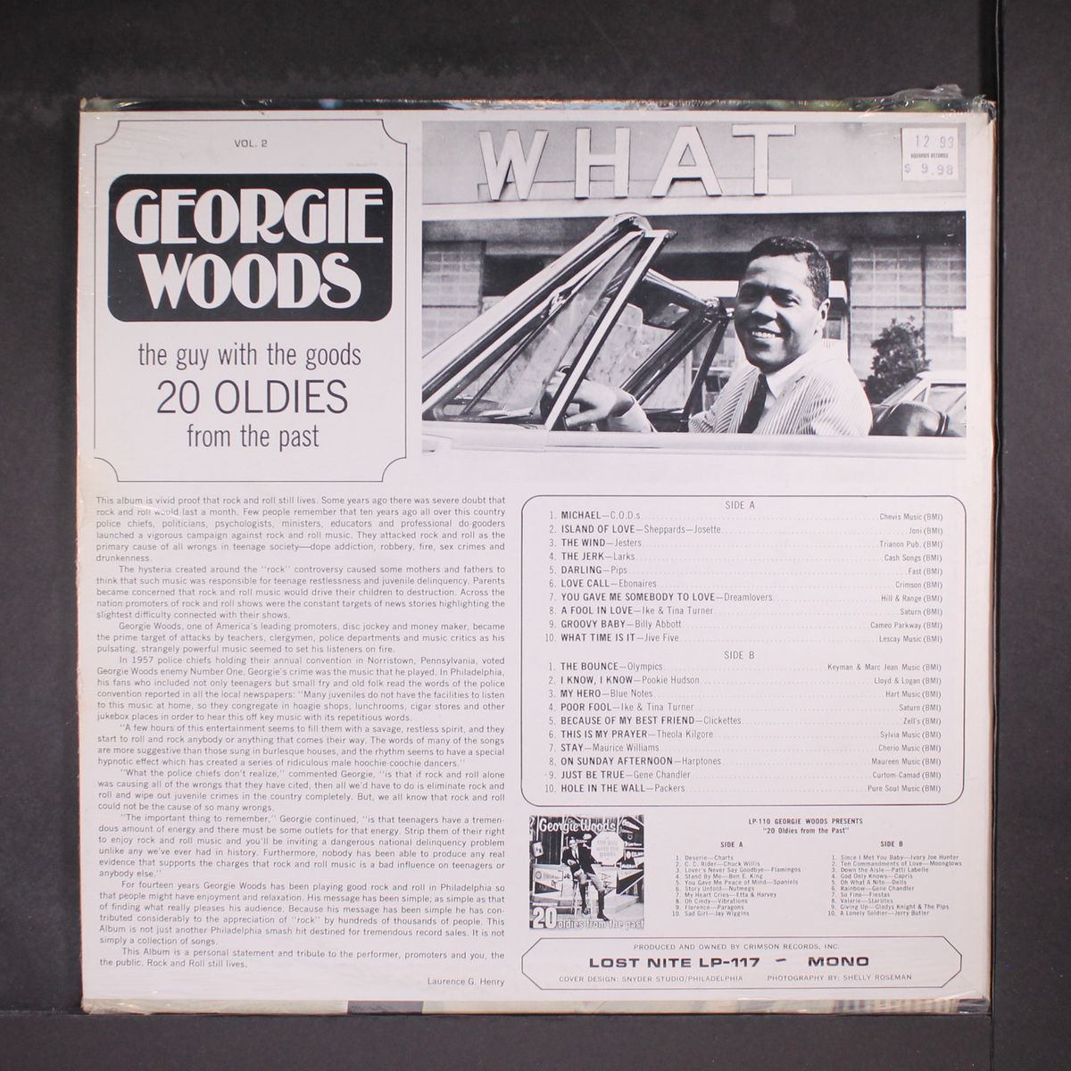 georgie woods, the guy with the goods by VARIOUS