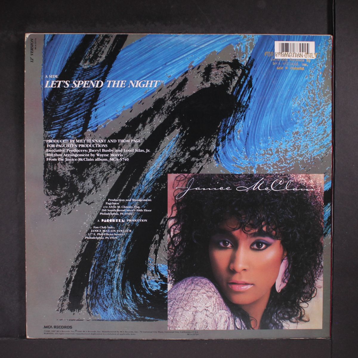 let's spend the night by JANICE MCCLAIN
