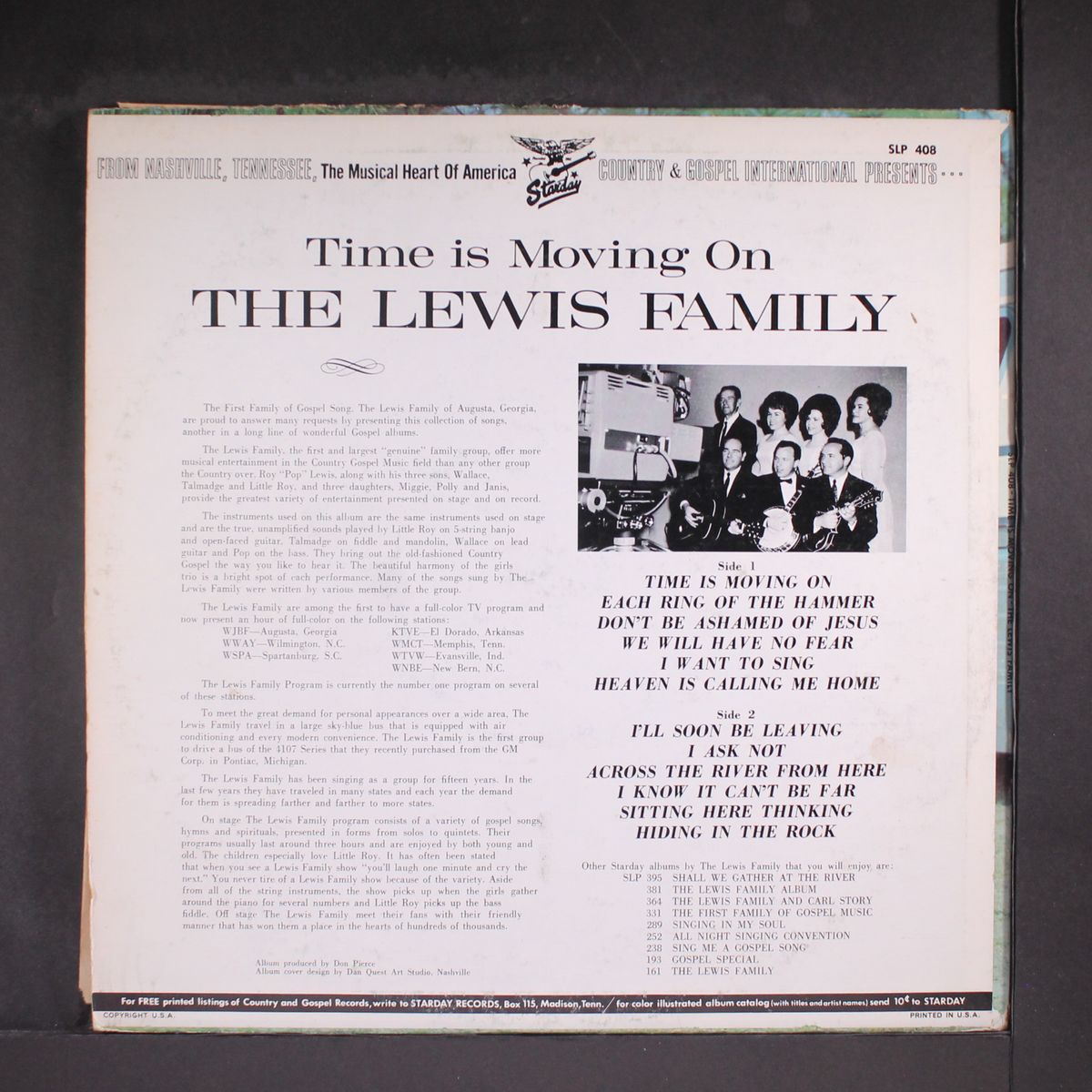 time is moving on by LEWIS FAMILY