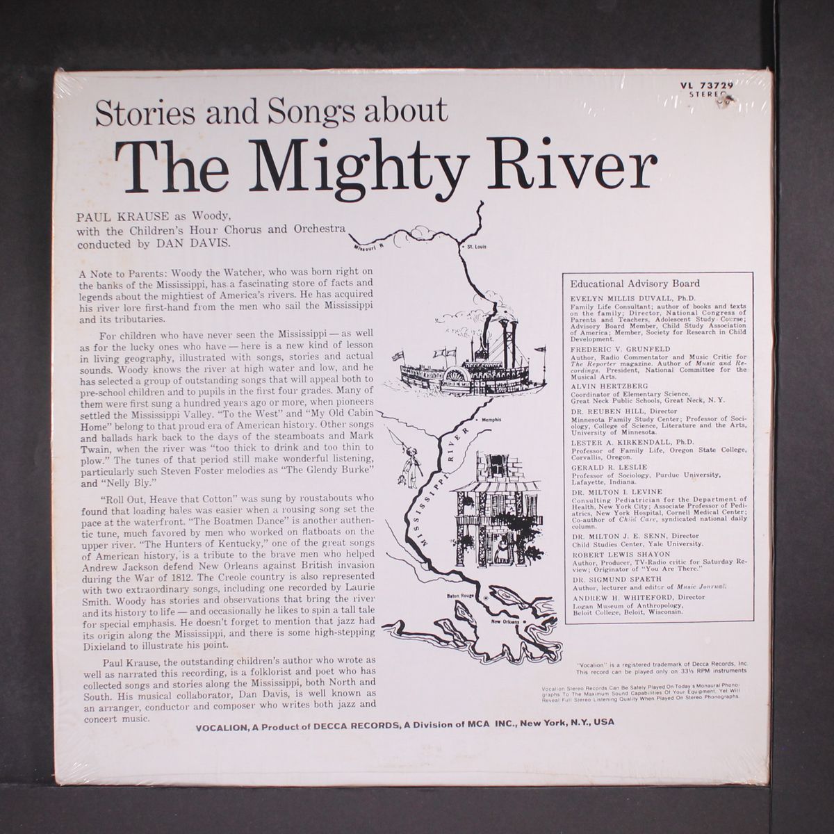 stories & songs about the mighty river by PAUL KRAUSE
