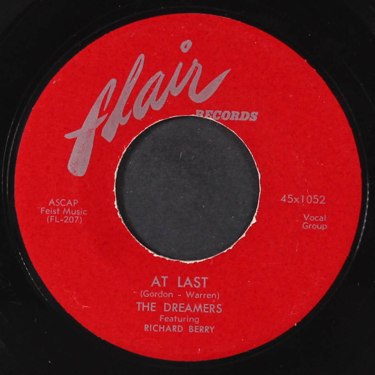 at last / bye, bye by RICHARD BERRY & DREAMERS