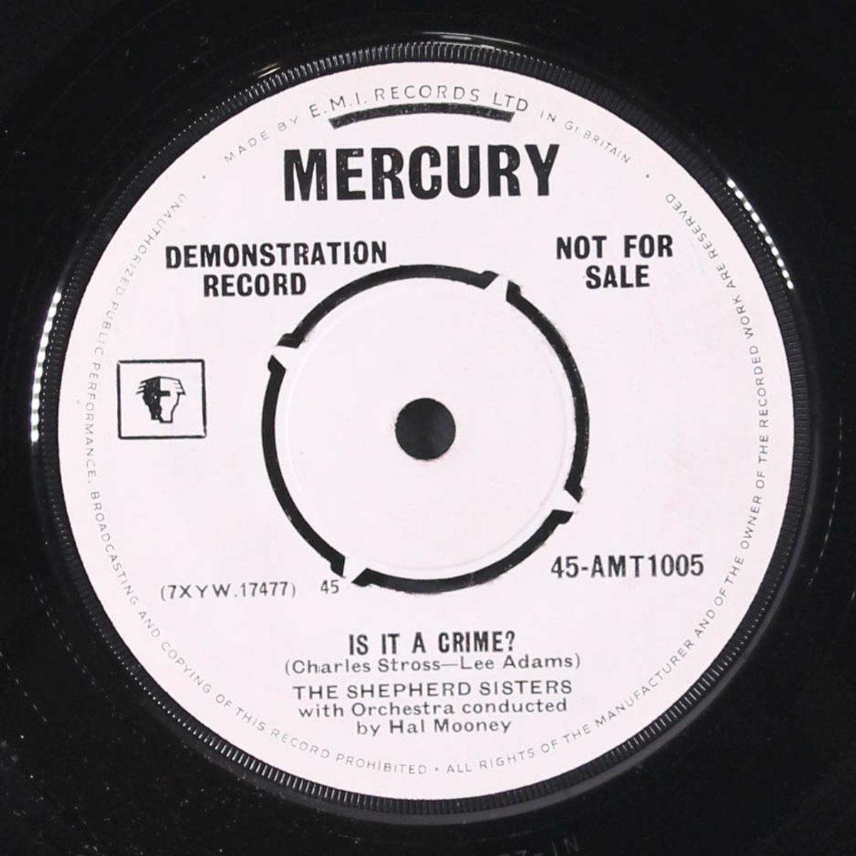 dancing baby / is it a crime? by SHEPHERD SISTERS