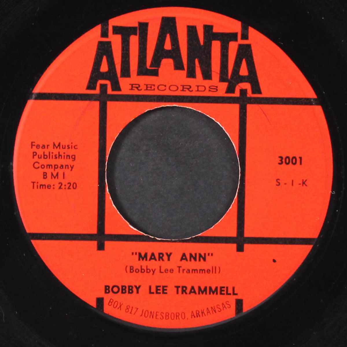 mary ann / i'll step aside by BOBBY LEE TRAMMELL