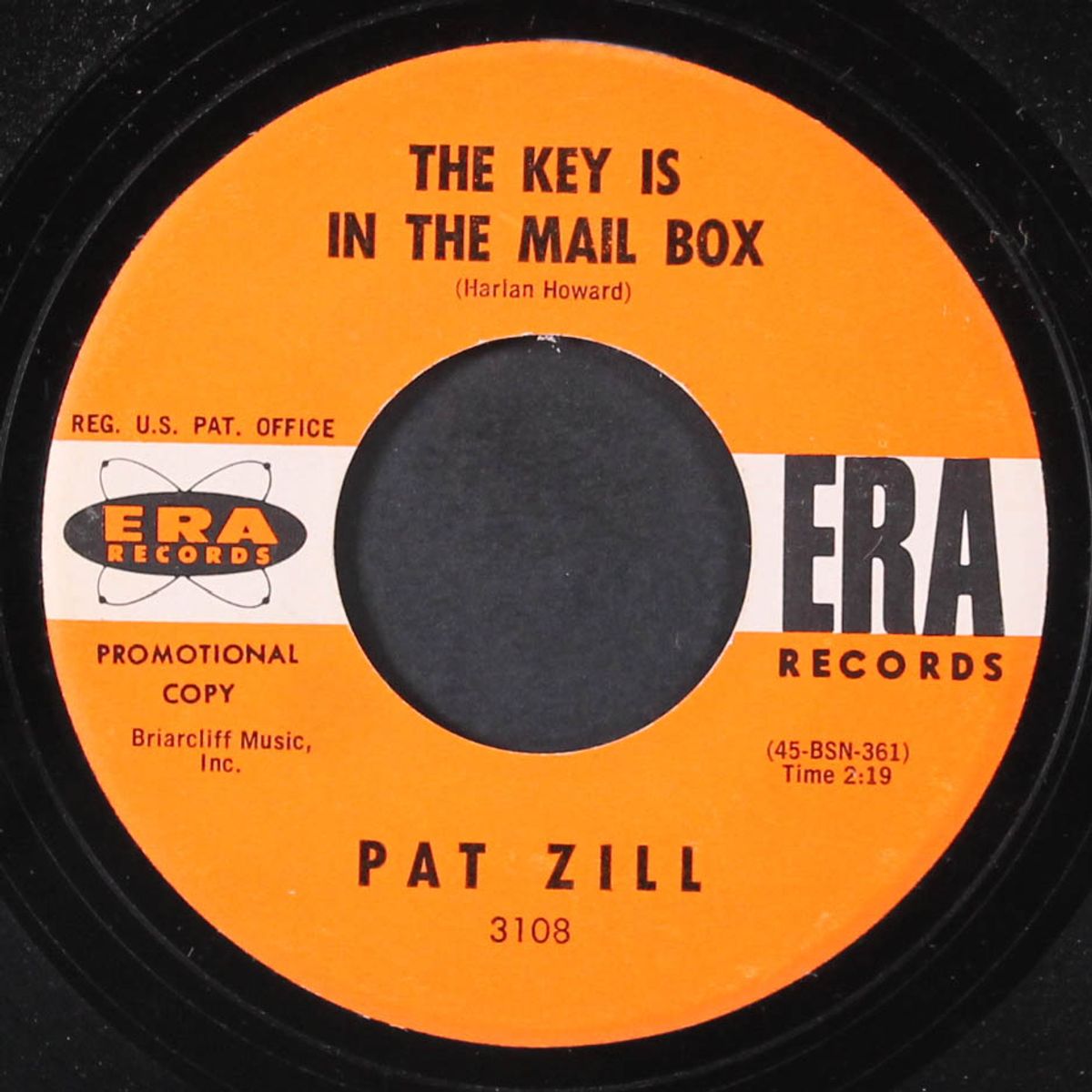 the key is in the mail box / i couldn't see my heart before my eyes by PAT ZILL