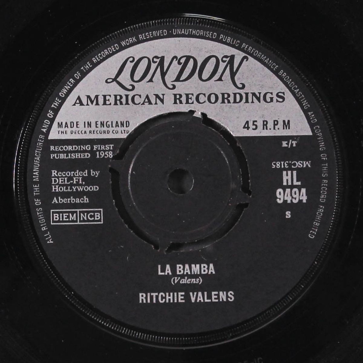 la bamba / ooh, my head by RITCHIE VALENS