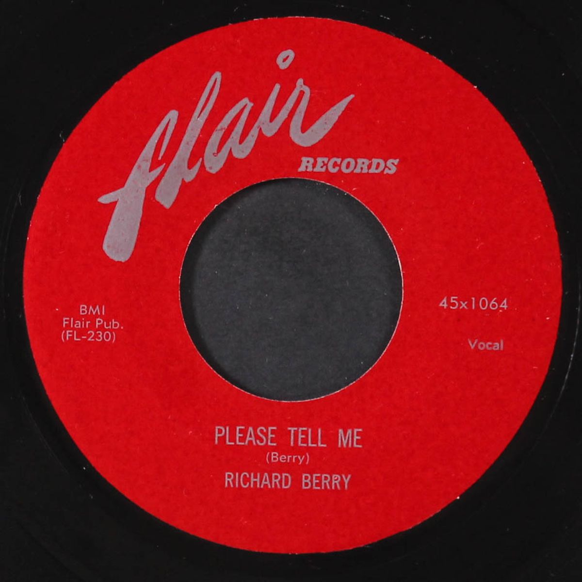 oh! oh! get out of the car / please tell me by RICHARD BERRY