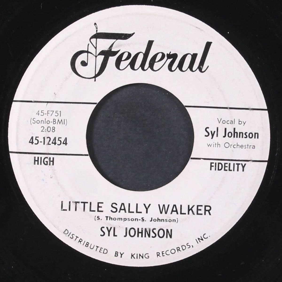 little sally walker / i resign from your love by SYL JOHNSON
