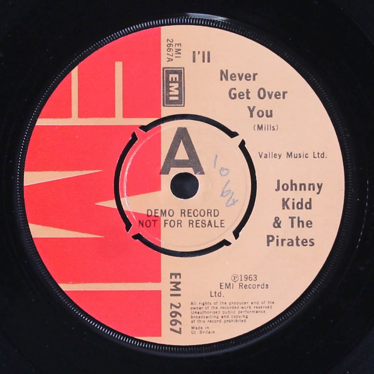 i'll never get over you by JOHNNY KIDD & PIRATES