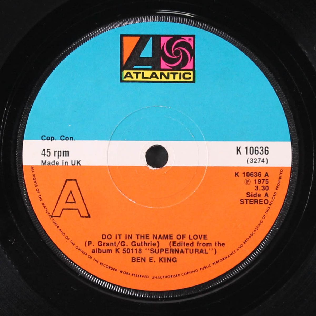 do it in the name of love / imagination by BEN E. KING
