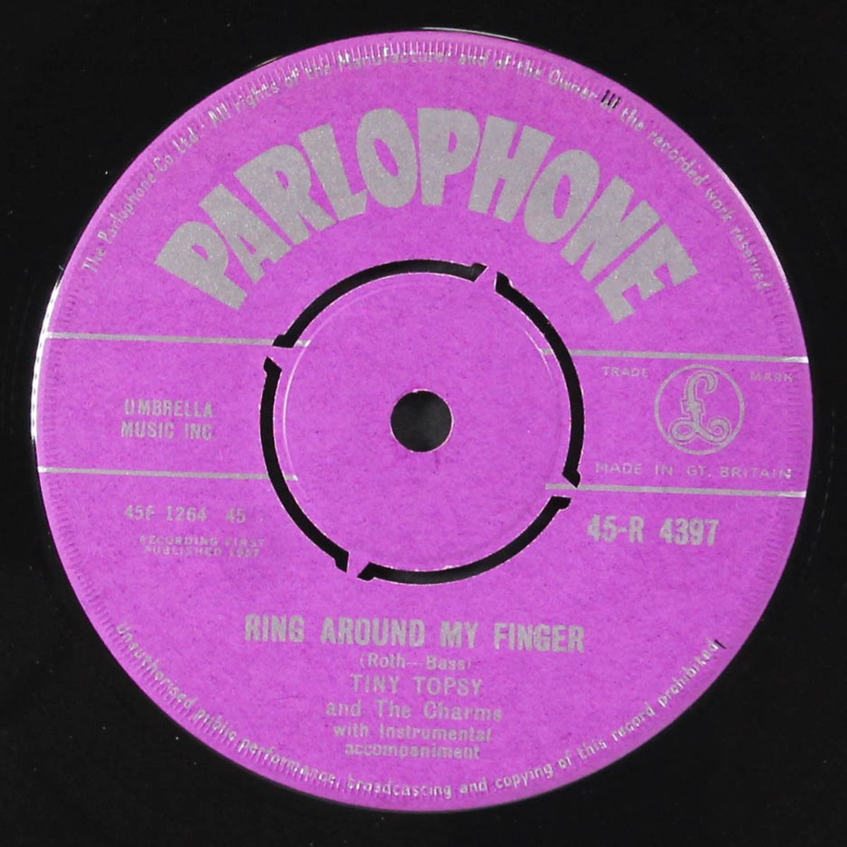 come on, come on, come on / ring around my finger by TINY TOPSY