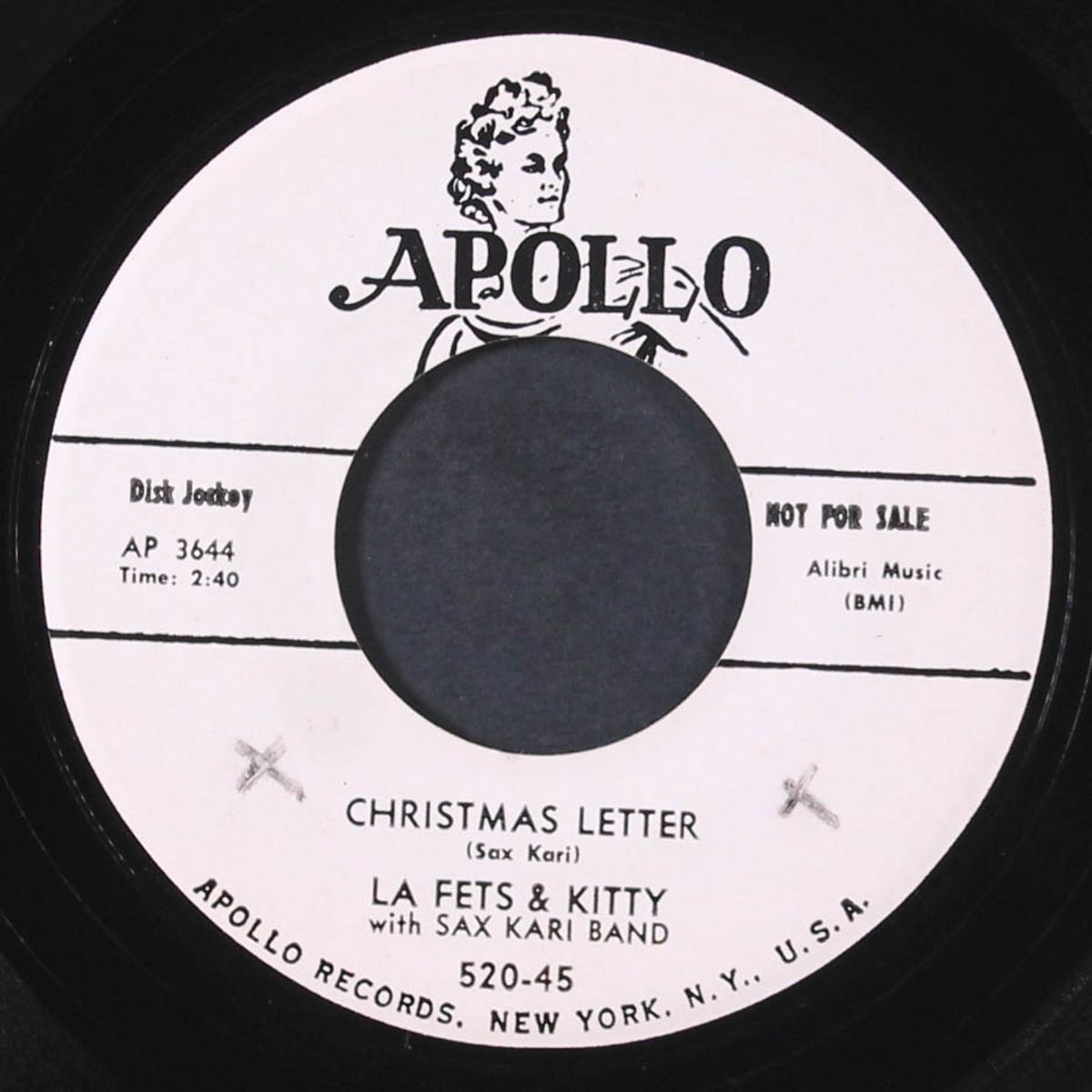 christmas letter / can can rock & roll by LA FETS & KITTY