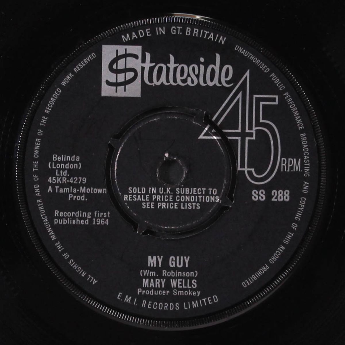 my guy / oh little boy by MARY WELLS