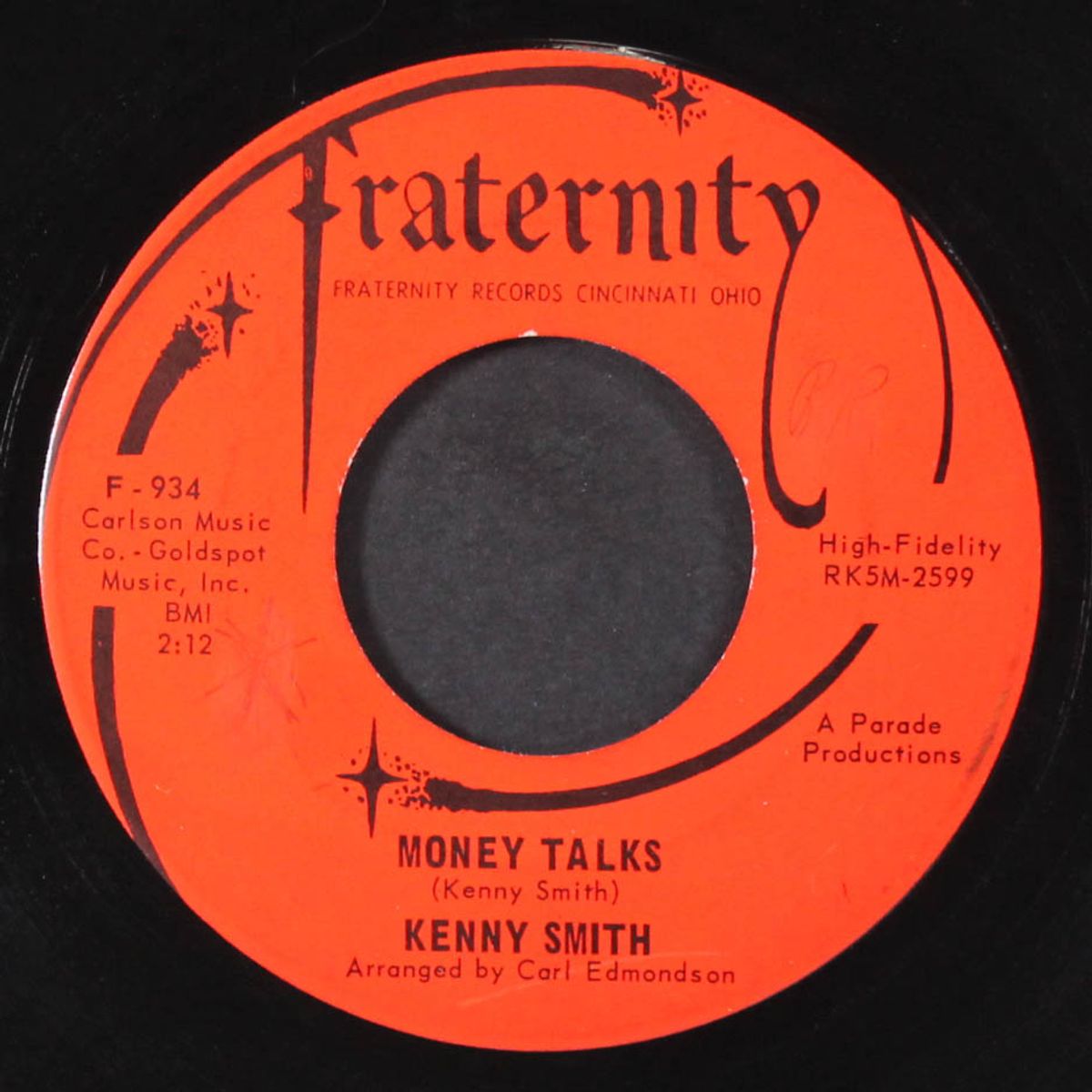 deep in my heart / let's get together by KENNY SMITH & GROUP