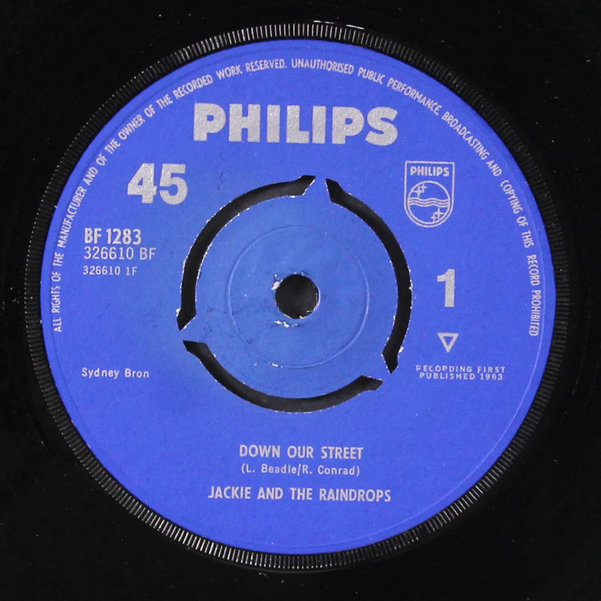 down our street / my heart is your heart by JACKIE & RAINDROPS