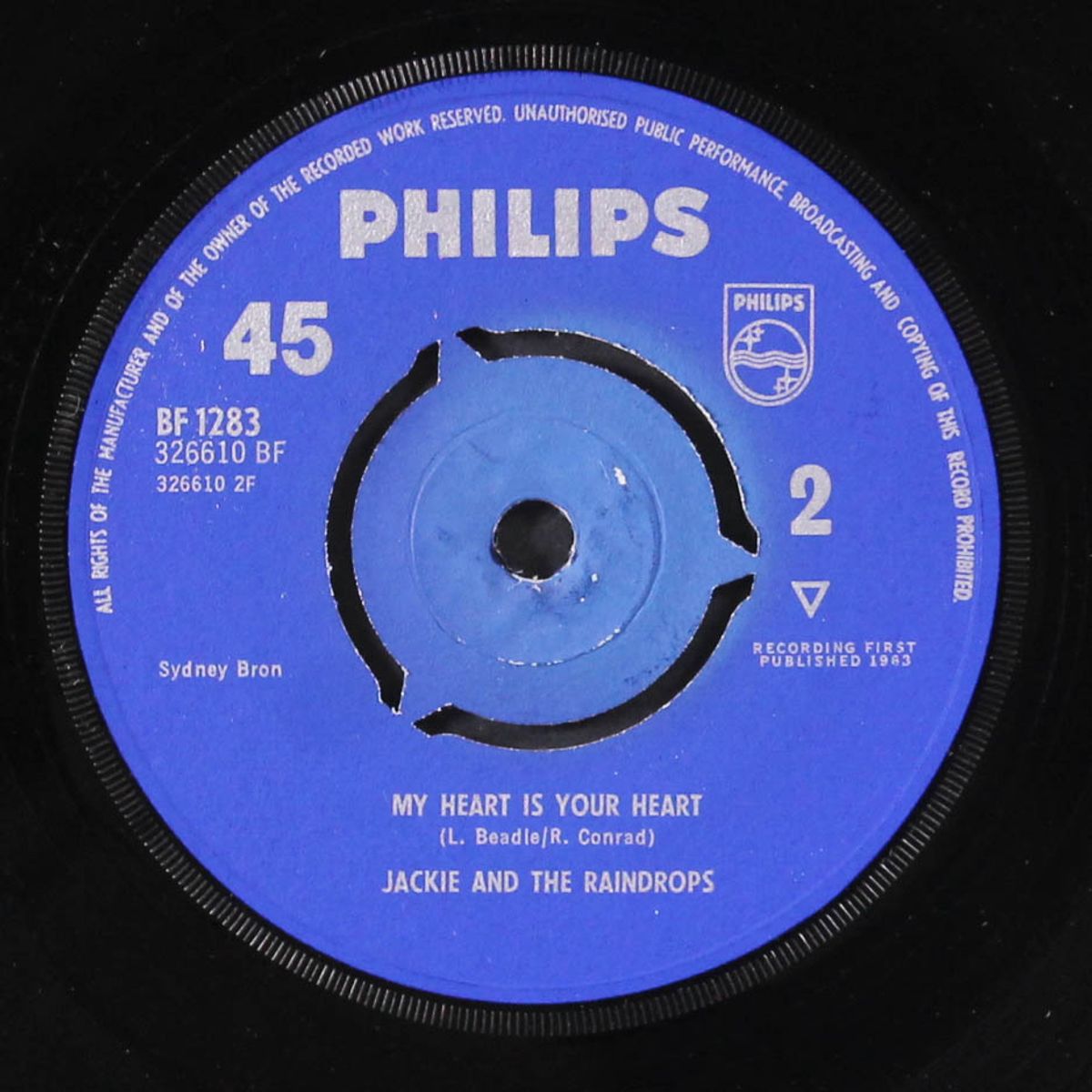 down our street / my heart is your heart by JACKIE & RAINDROPS