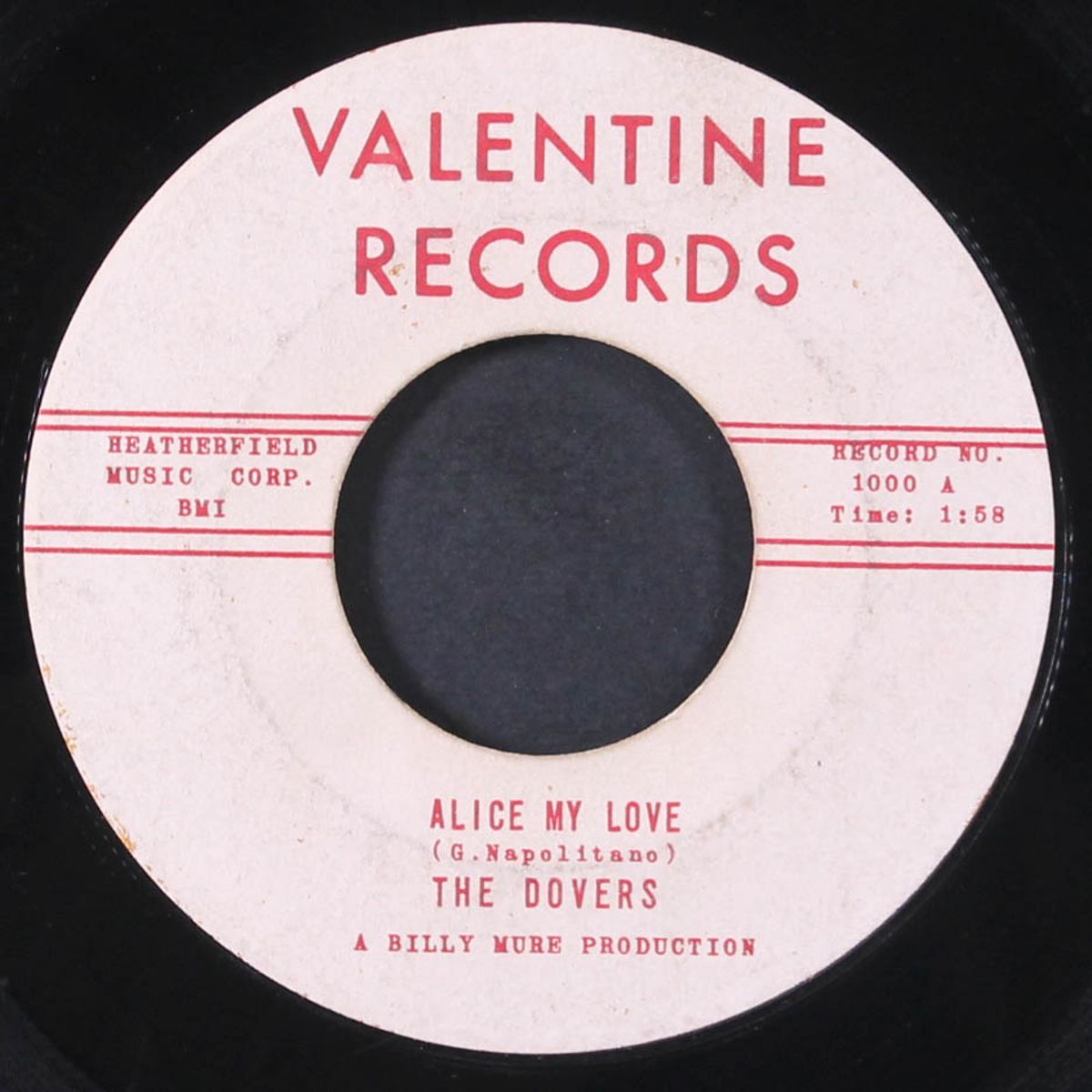 a lonely heart / alice my love by DOVERS