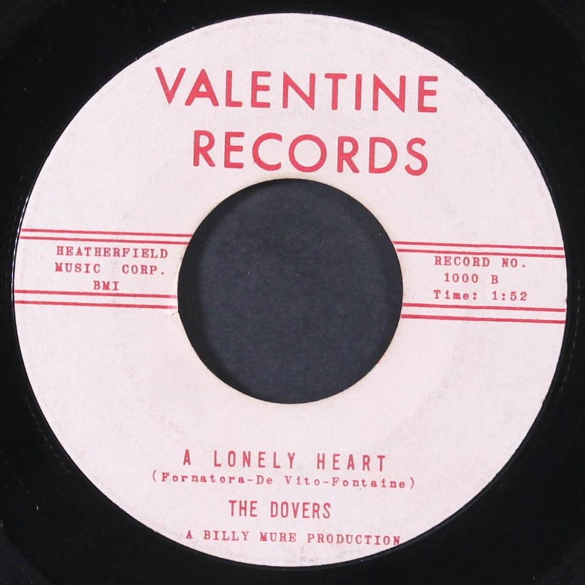 a lonely heart / alice my love by DOVERS