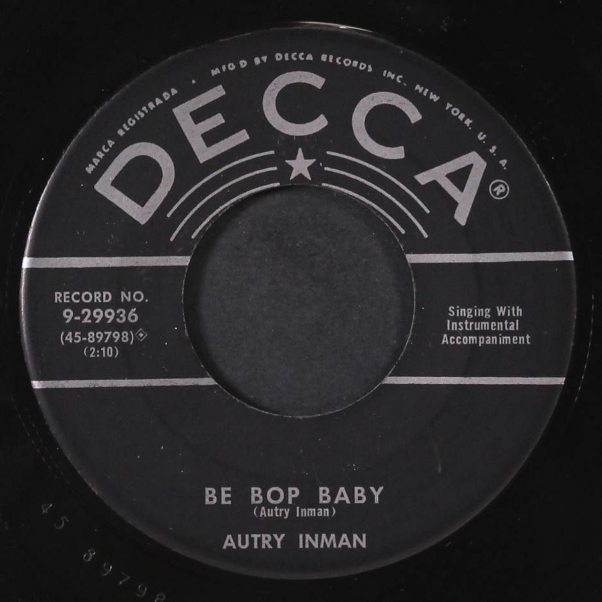 be bop baby by AUTRY INMAN