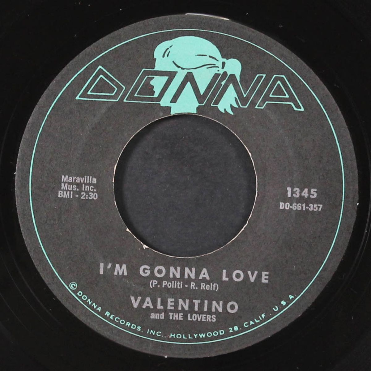 one teardrop too late / i'm gonna love by VALENTINO & LOVERS
