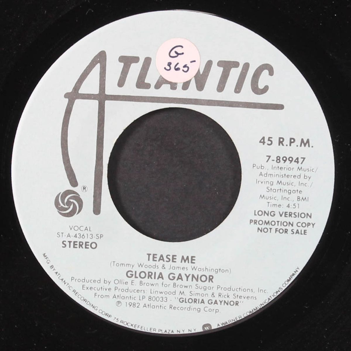 tease me / same by GLORIA GAYNOR