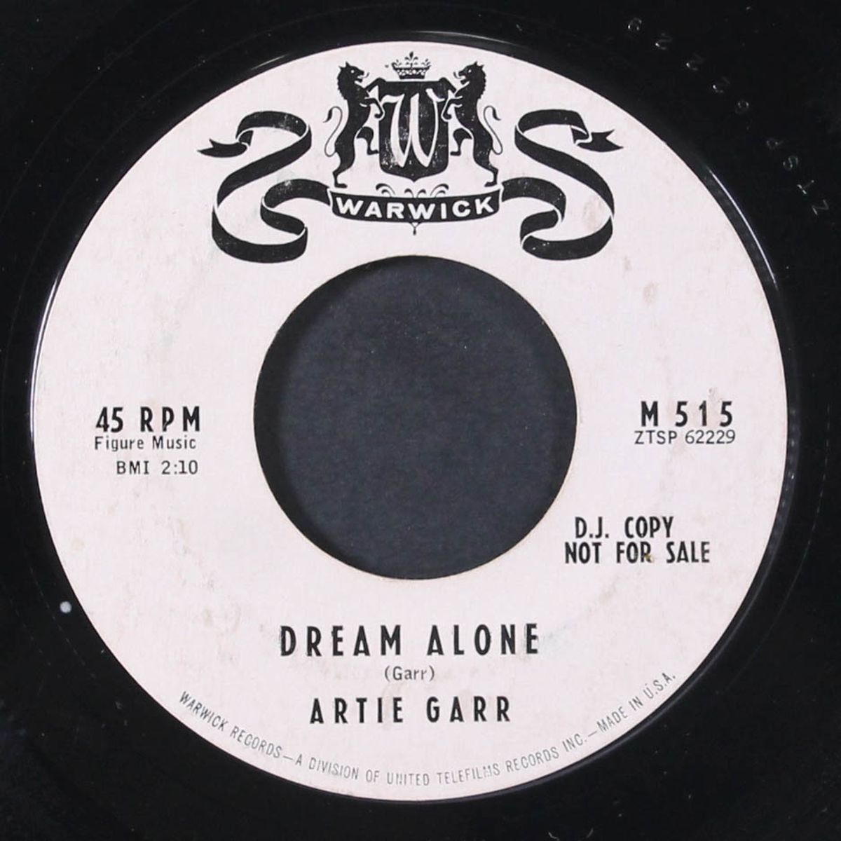 beat love / dream alone by ARTIE GARR