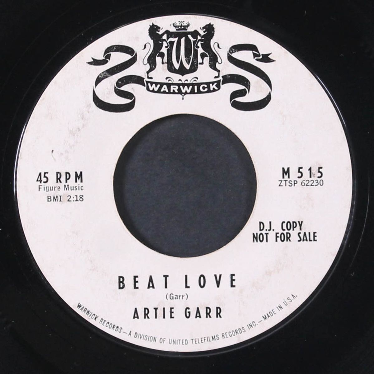 beat love / dream alone by ARTIE GARR