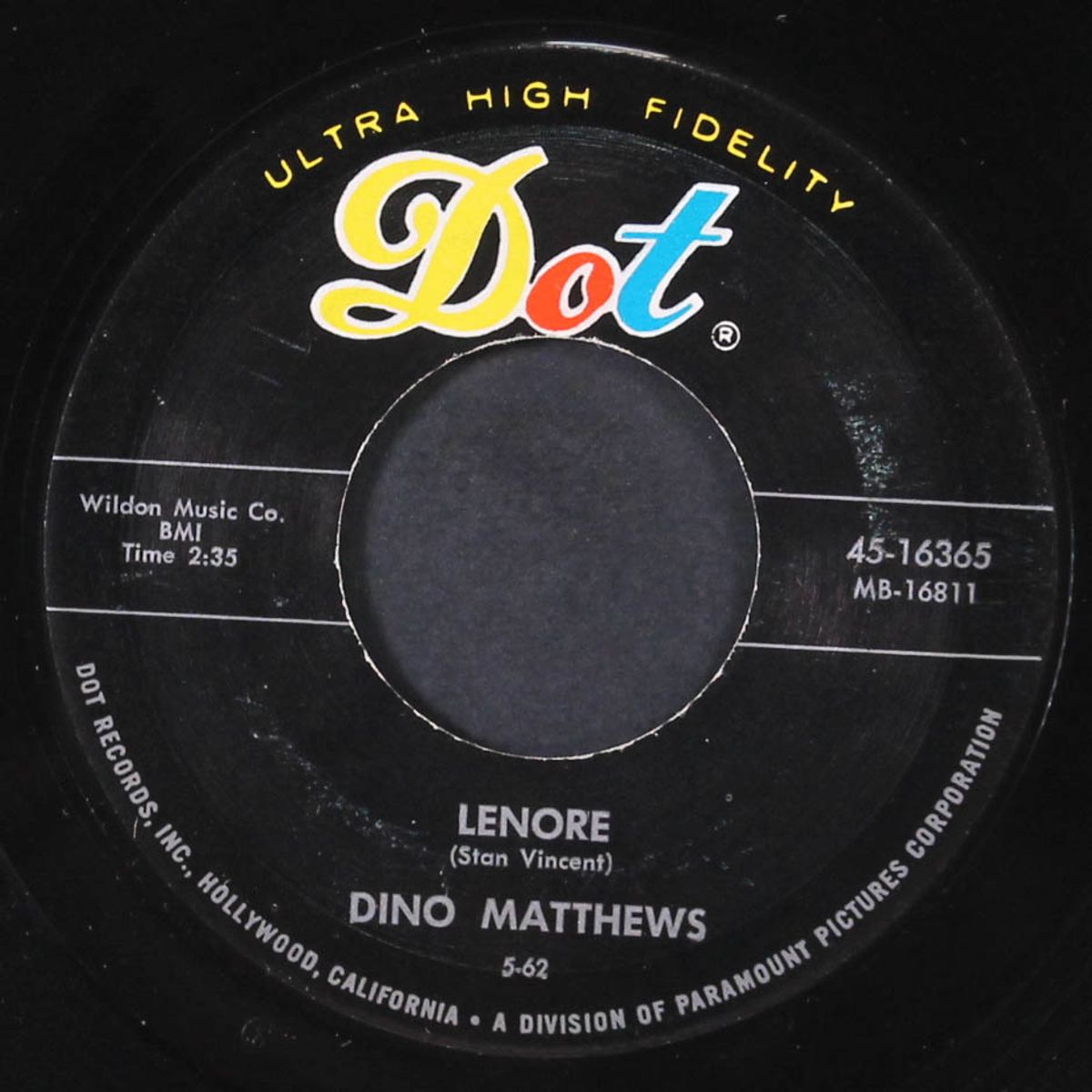 the girl that i love / lenore by DINO MATTHEWS & GROUP