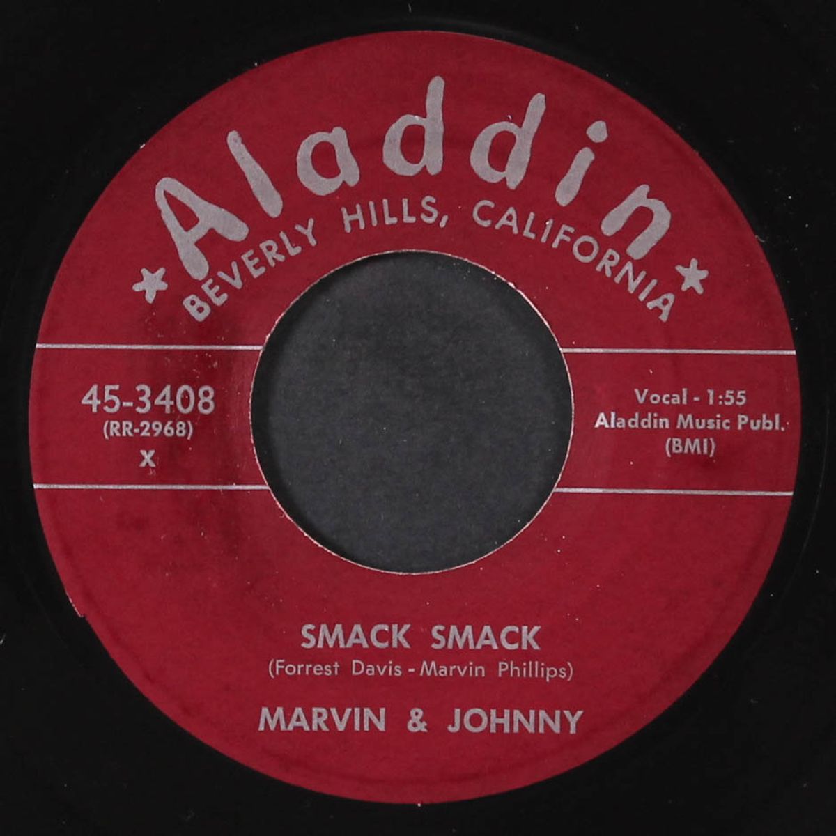 smack smack / you're in my heart by MARVIN & JOHNNY