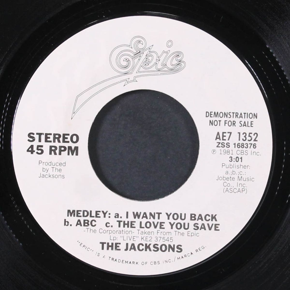 rock with you / medley: i want you back / abc / the love you save by JACKSONS
