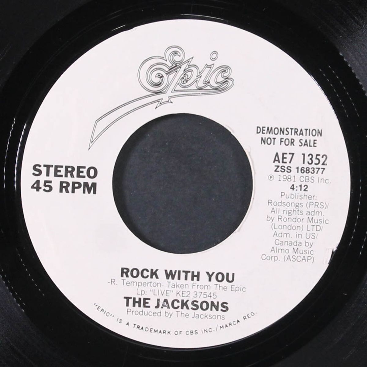 rock with you / medley: i want you back / abc / the love you save by JACKSONS