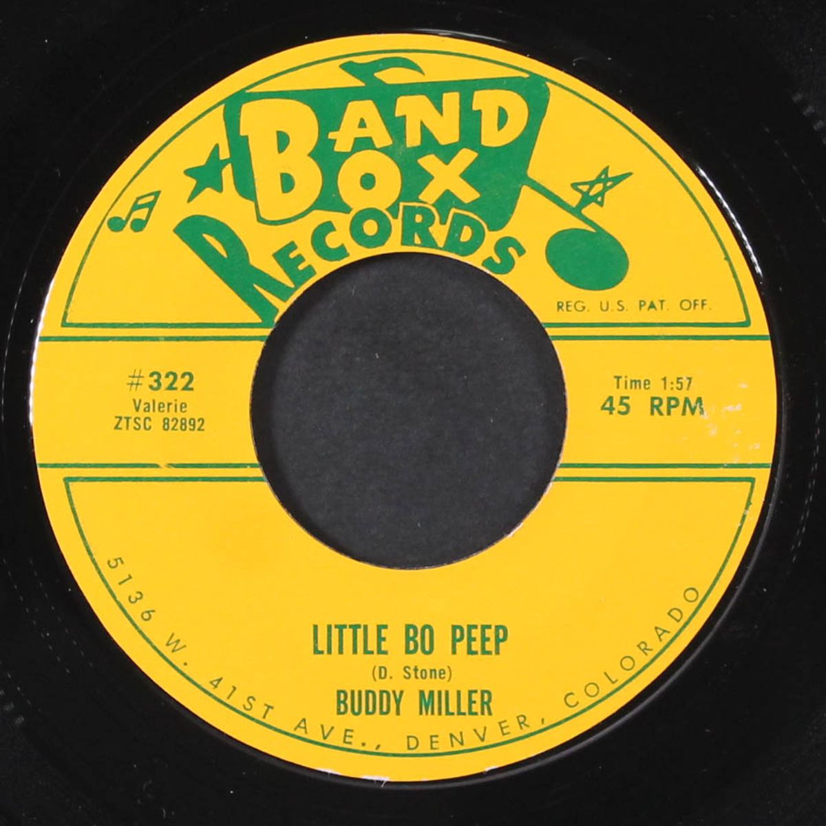 little bo peep / sincerely your friend by BUDDY MILLER