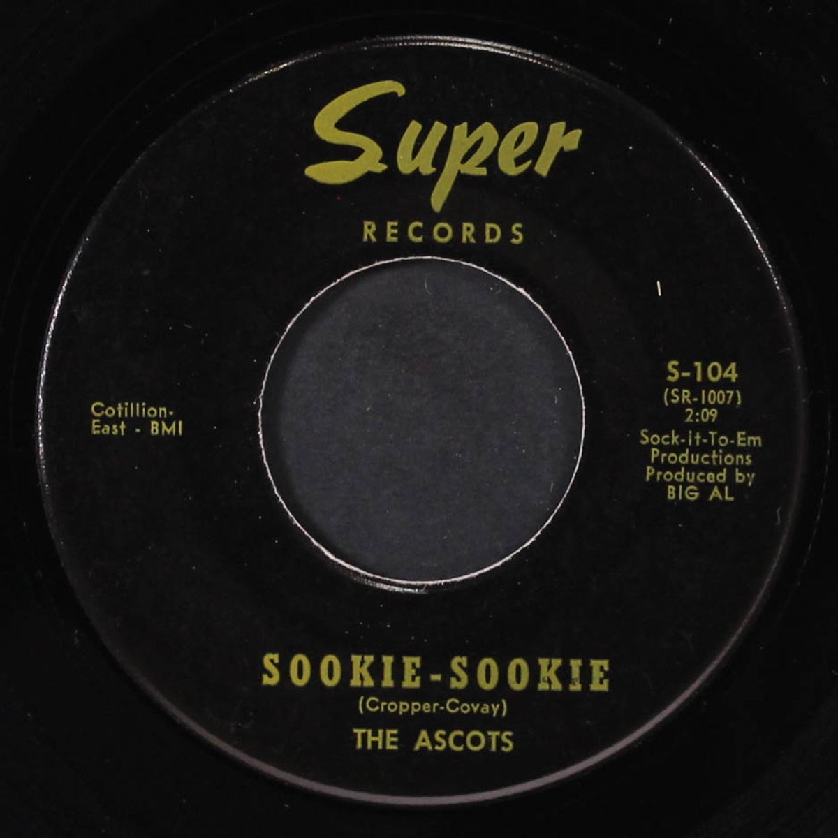 sookie sookie / put your arms around me by ASCOTS