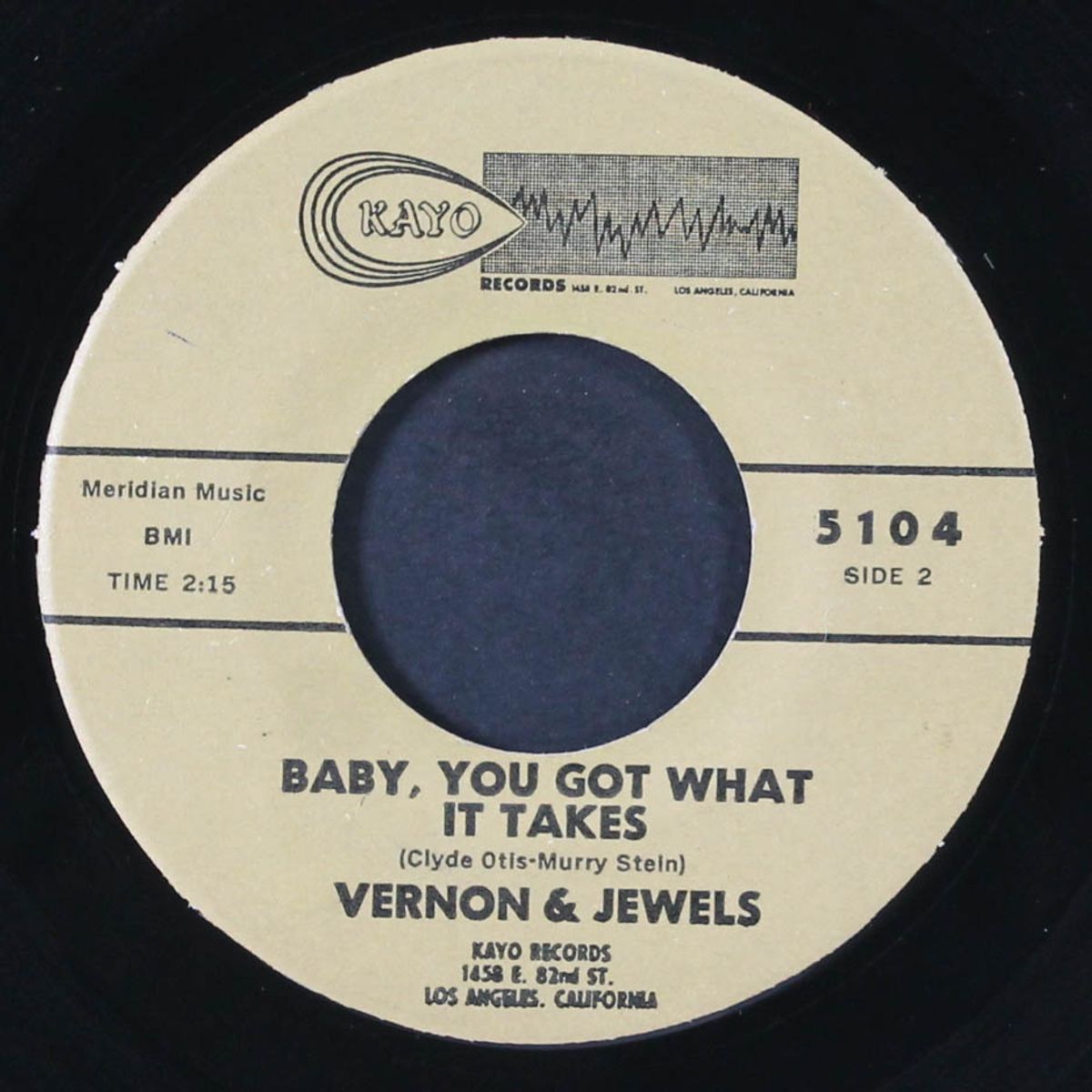 the thought of you / baby, you got what it takes by VERNON & JEWELS