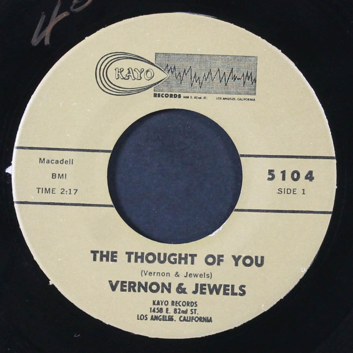 the thought of you / baby, you got what it takes by VERNON & JEWELS