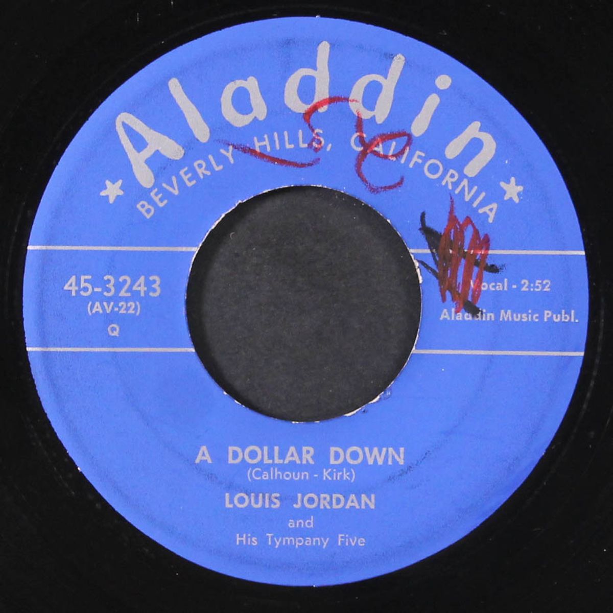 a dollar down / hurry home by LOUIS JORDAN