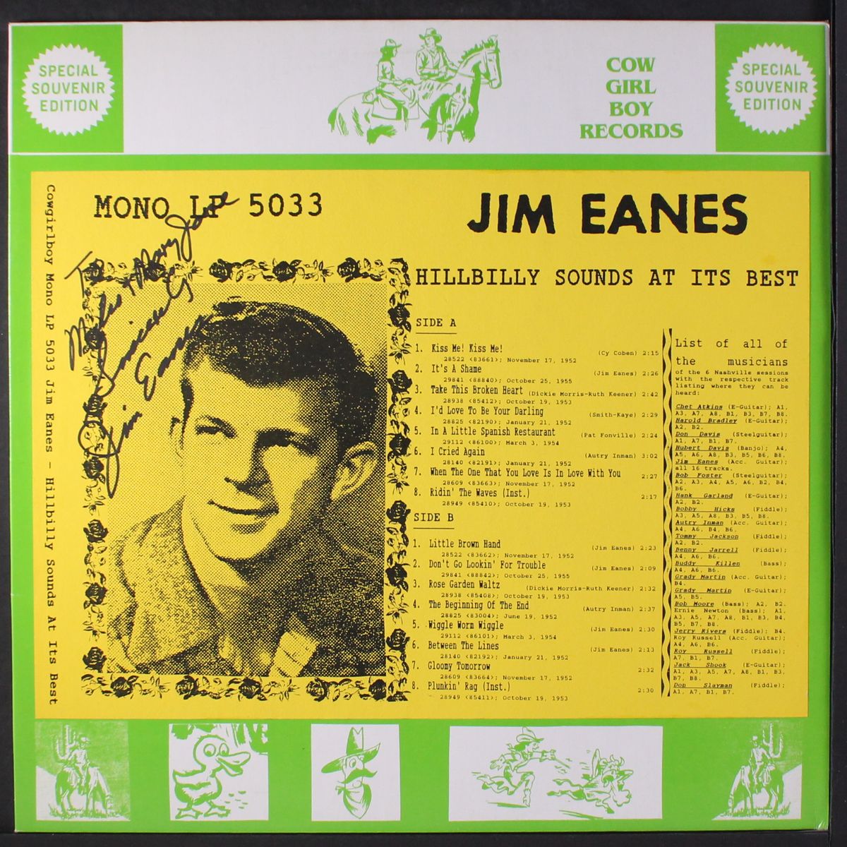 hillbilly sounds at its best by JIM EANES