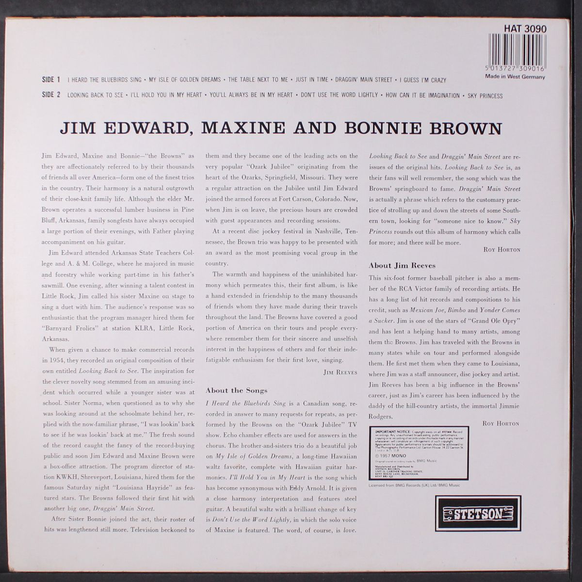 jim edward, maxine and bonnie by BROWNS