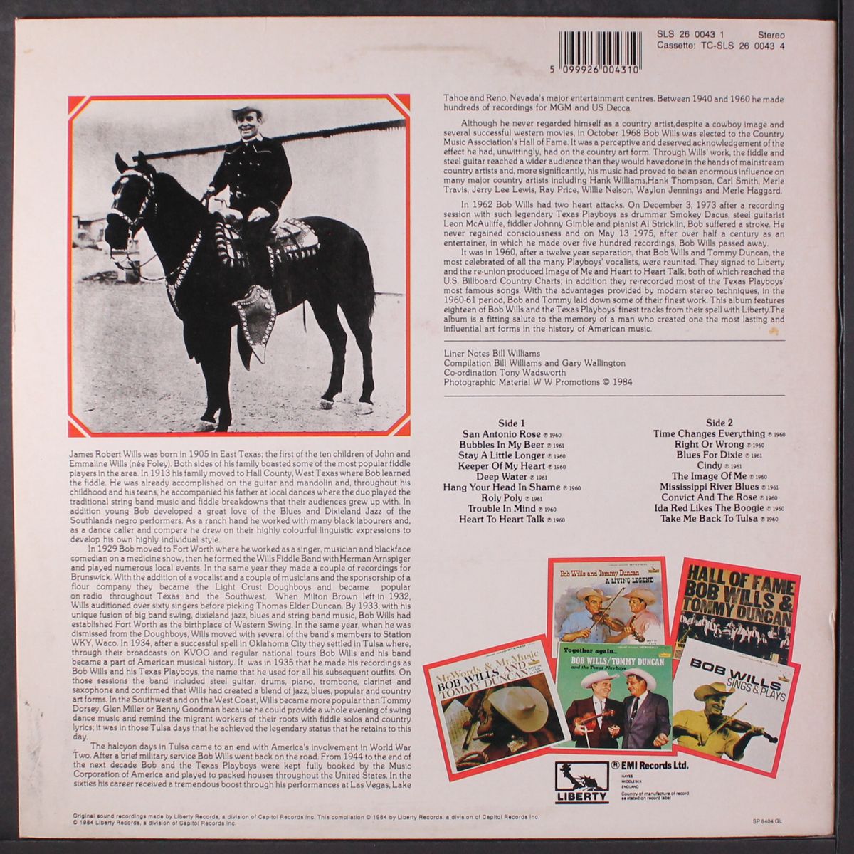 the very best of by BOB WILLS
